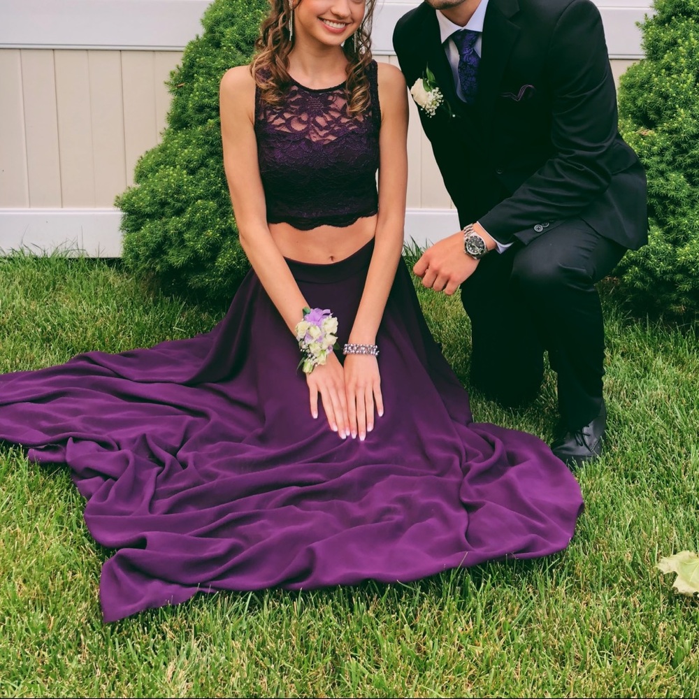 Lord & Taylor 2-Piece Prom Dress